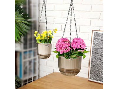 Basket Hangers For Plants Outdoor Chain Hanging Planters Baskets