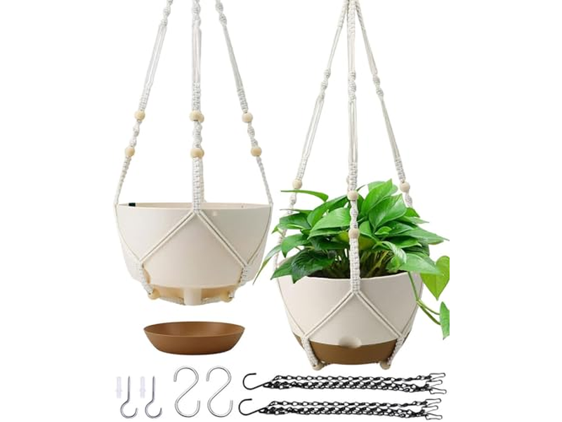 Hanging Basket With Plant Included Baskets For Plants Bulk Flowers Net Pocket
