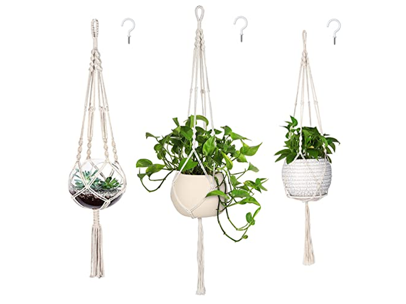 Hanging Baskets Chains Plant Holders For Plants 16 Inch Basket Flower Holder
