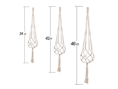 Hanging Baskets Chains Plant Holders For Plants 16 Inch Basket Flower Holder