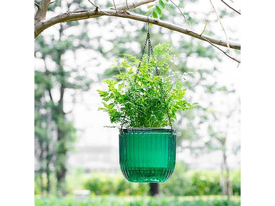 Hanging Planter Basket Railing Planters Leather Jute Wall Large Indoor Plants