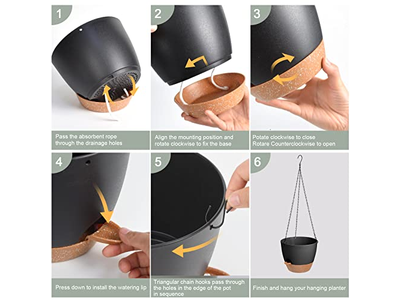 Large Rattan Woven Plant Stand Holder Planter Basktet Basket For Seaweed Small